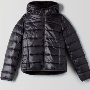 Aritzia Black Puffer Jacket